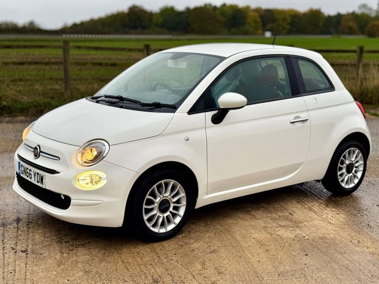 2016 Fiat 500 1.2 ECO Pop Star Euro 6 (s/s) 3dr Hatchback Petrol Manual