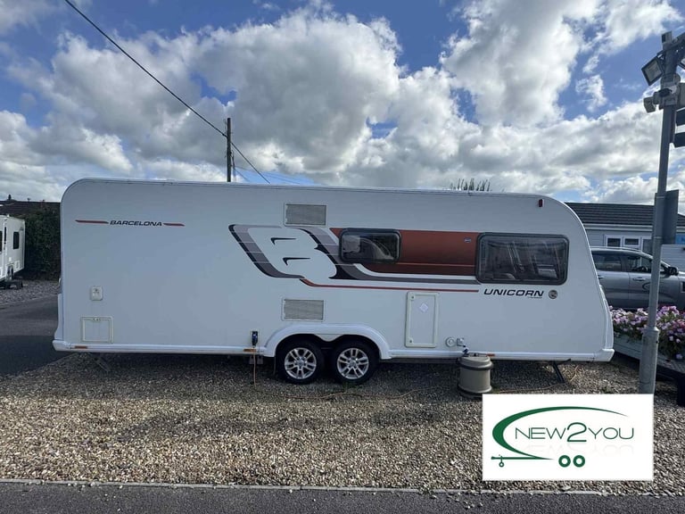 2015 Bailey Unicorn Barcelona 4 Berth FIXED BED Caravan - Stock number S077