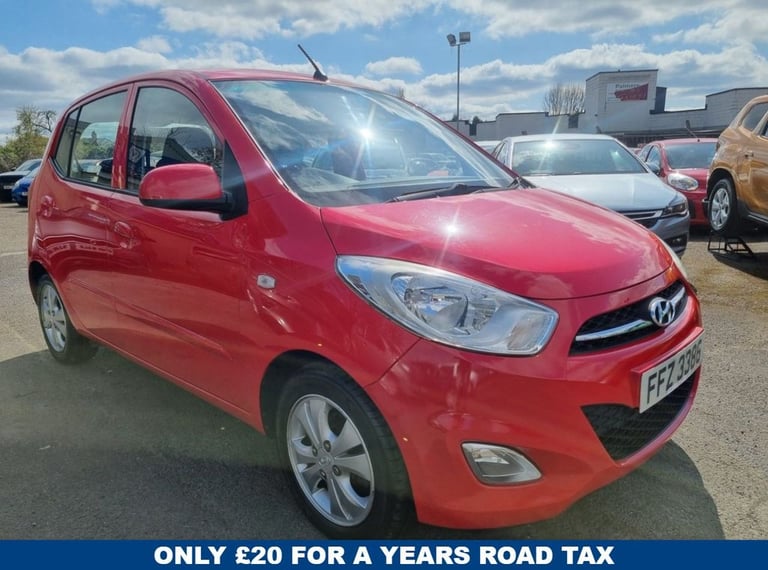 2011 Hyundai i10 1.2 Active Hatchback 5dr Petrol Manual Euro 5 (85 bhp) Hatchback Petrol Manual