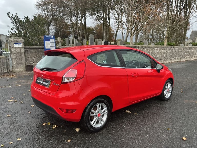 2016 Ford Fiesta 1.25 82 Zetec 3dr HATCHBACK Petrol Manual