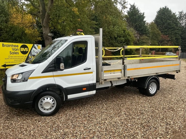 2022 Ford Transit 2.0 350 EcoBlue HD Leader DROPSIDE Cab 2dr Diesel Manual RWD L4 Euro 6 (s/s DRO...
