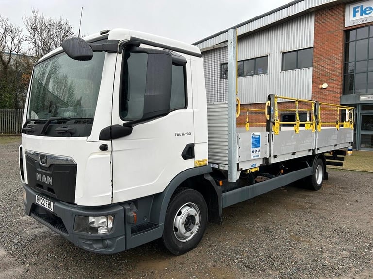 MAN TGL 8.190 7.5-TONNE DROPSIDE FLAT 2022 – BV22 FRL