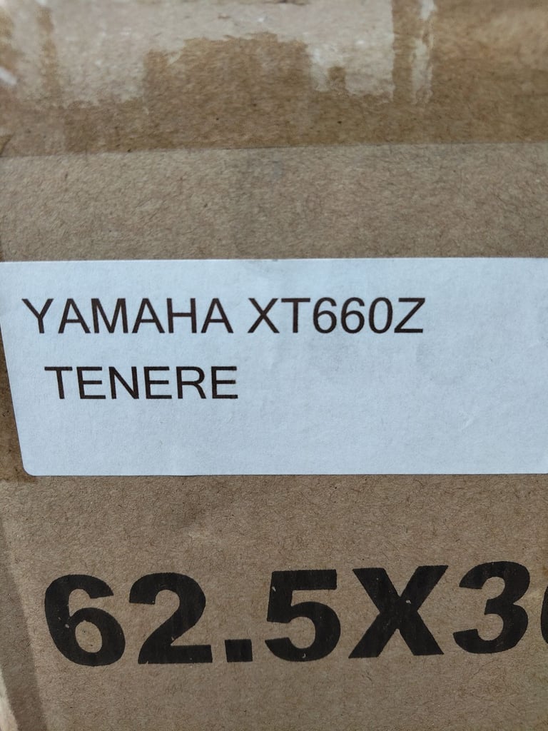 Yamaha xt660z pannier frames 