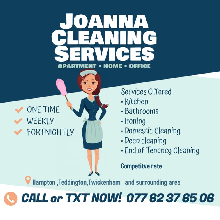 image for Joanna Cleaning Professional Services Hampton,Teddington,Twickenham