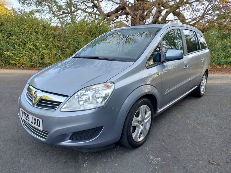 Vauxhall, ZAFIRA, MPV, 2009, Only 98,000 miles, Manual, 1598 (cc), 5 doors