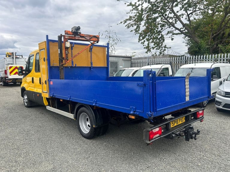 2016 Iveco Daily QUARTER TON PENNY CRANE - 11 FT TIPPING BODY  NA Diesel Manual