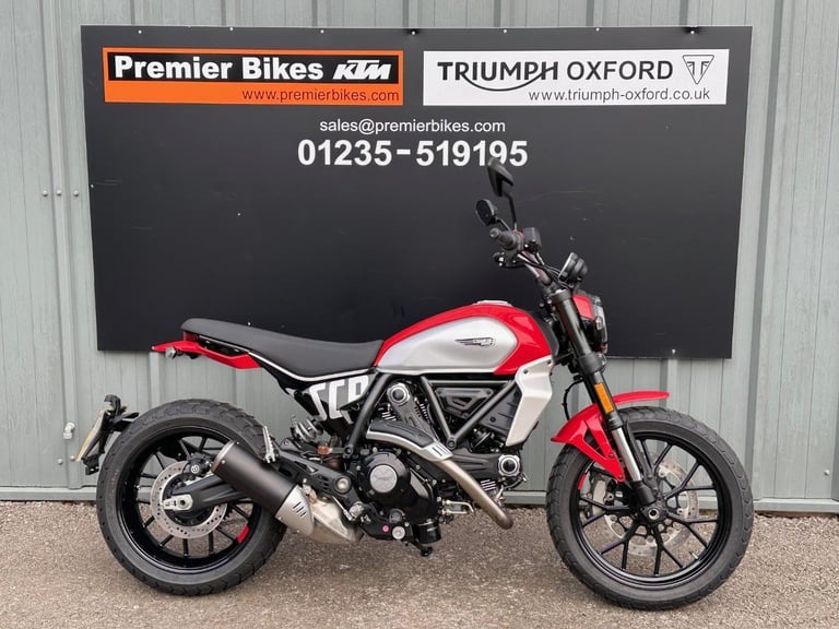 image for STUNNING ONE OWNER 2024/24 DUCATI SCRAMBLER ICON MOTORCYCLE