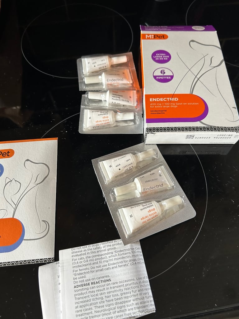 image for Mi pet spot on and worm tablets