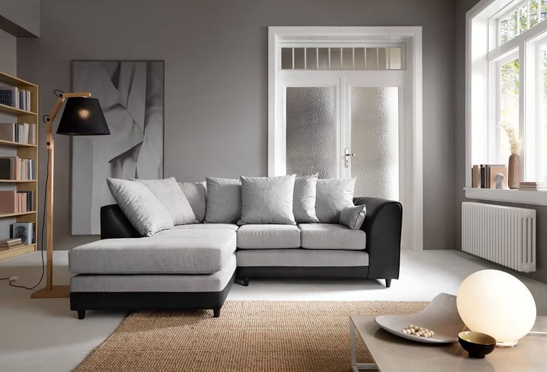 image for ** Dylan Fabric Corner Sofa UK – Great Price + Cash on Delivery 💳 **