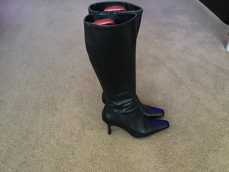 New Next leather boots size 5