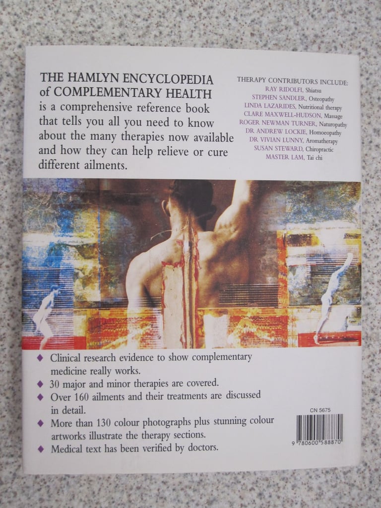 Hamlyn Encyclopedia of Complementary Health A4 Sized Hardback Book