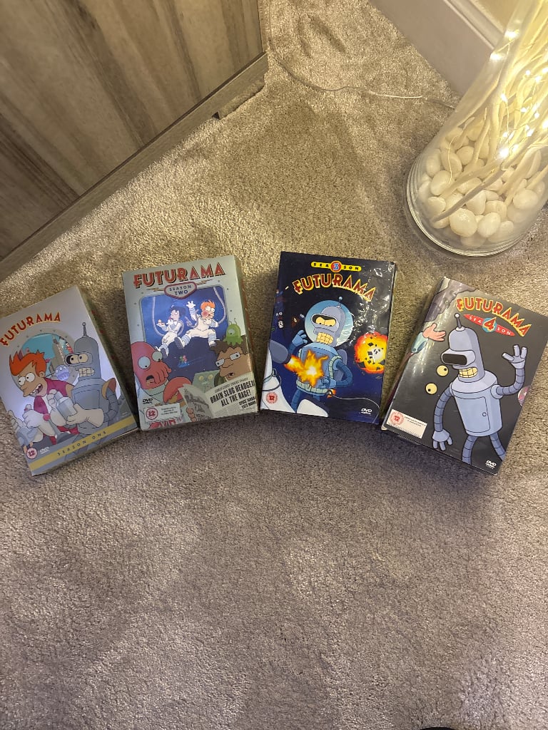 image for Futurama dvd’s season 1-4