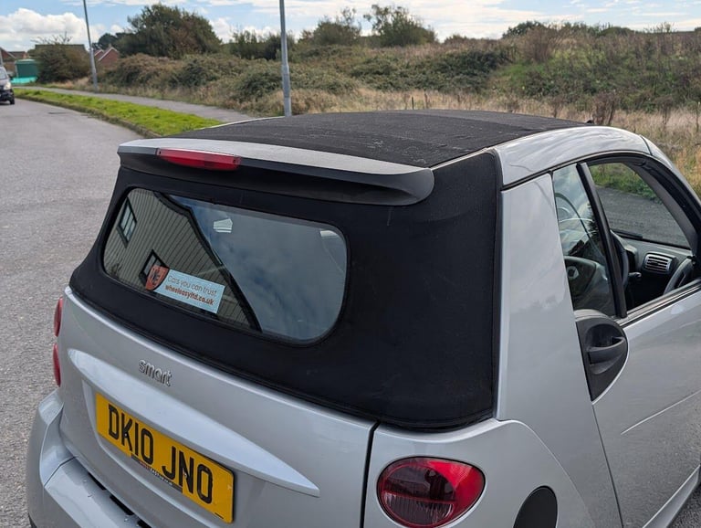 2010 smart fortwo 1.0 MHD Passion Cabriolet SoftTouch Euro 5 (s/s) 2dr CONVERTIBLE Petrol Automatic