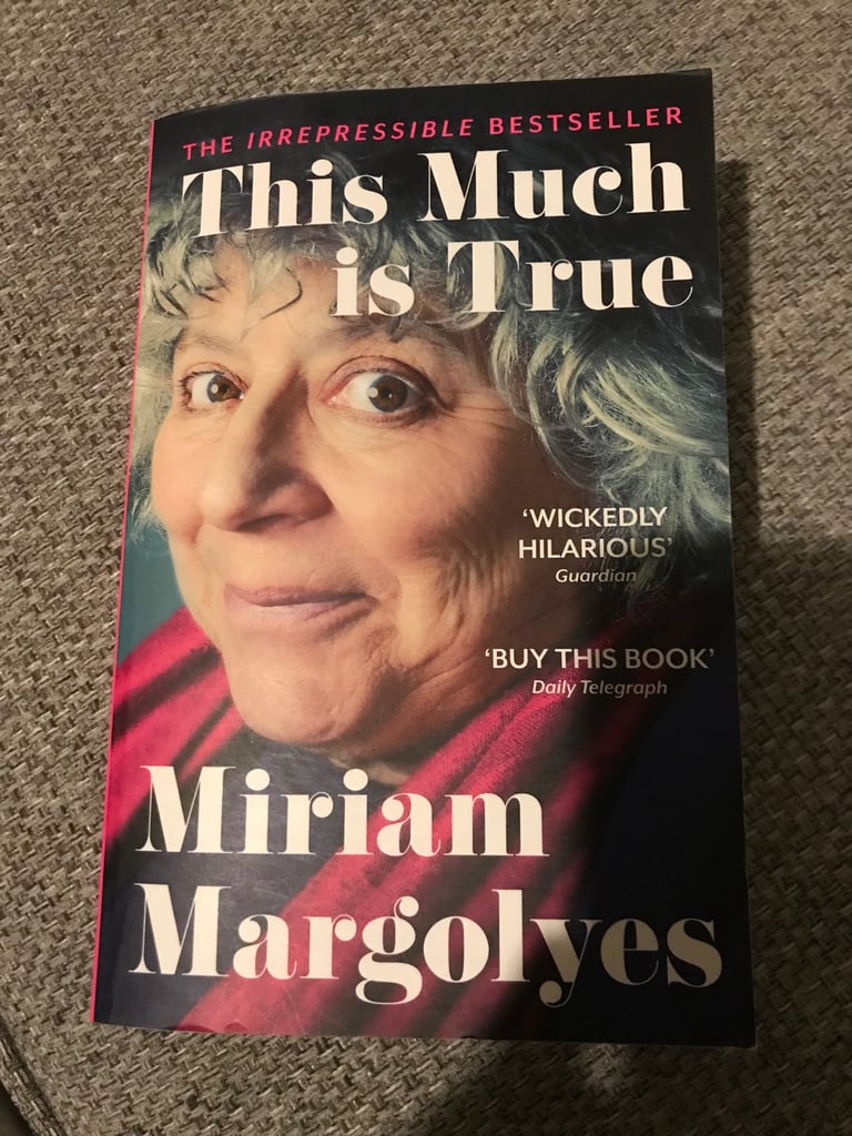 New Miriam Margolyes book