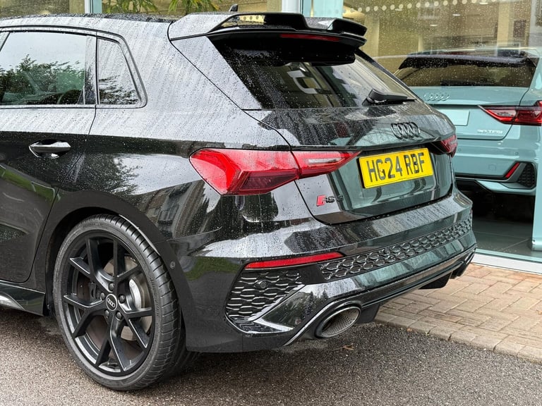  Audi RS3 2.5 TFSI Carbon Black Sportback 5dr Petrol S Tronic quattro Euro 6 (s/s) (4 Petrol Auto...
