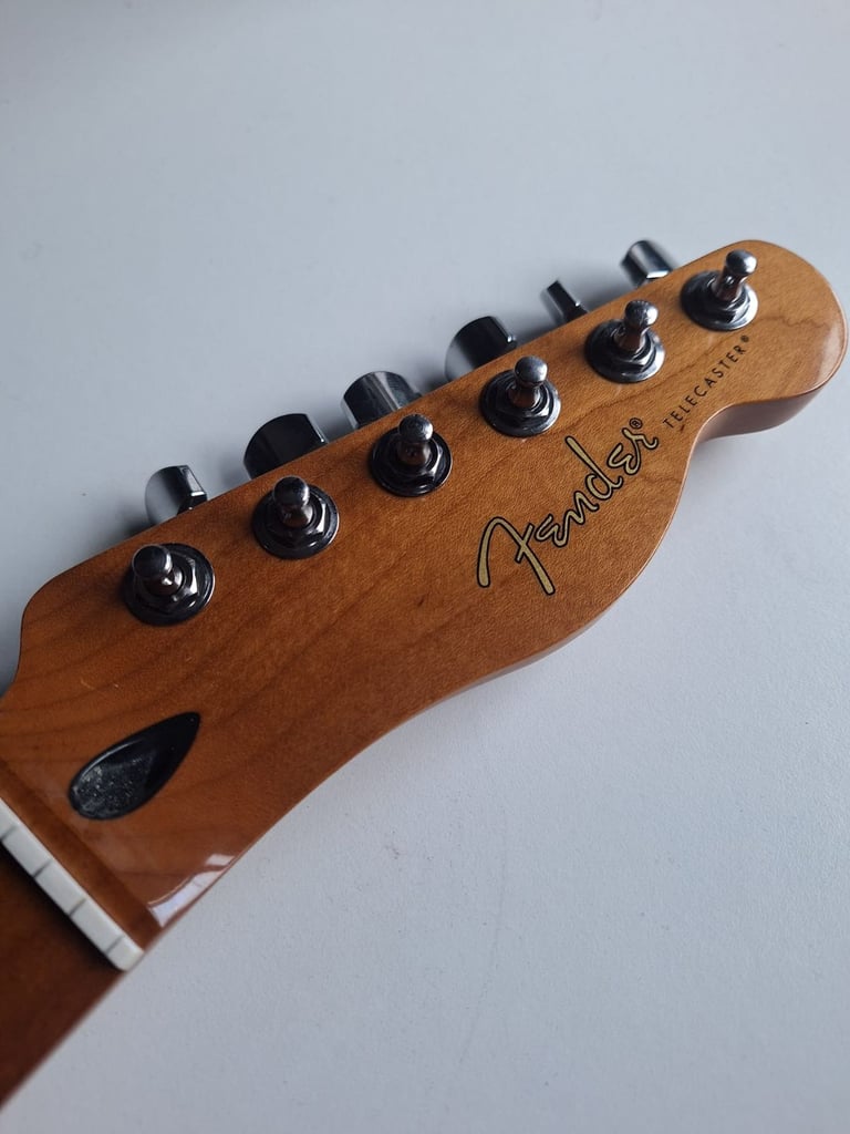 image for Fender Roasted Maple Telecaster Replacement Neck with Tuners