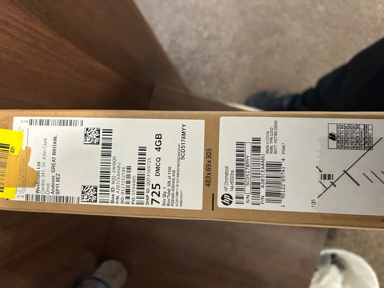 HP CHROMEBOOK 14inch intel 8gb 128 gb 