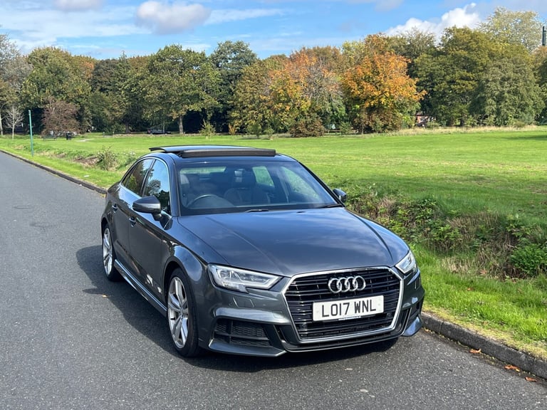 2017 Audi A3 2.0 TFSI S Line 4dr S Tronic SALOON Petrol Automatic
