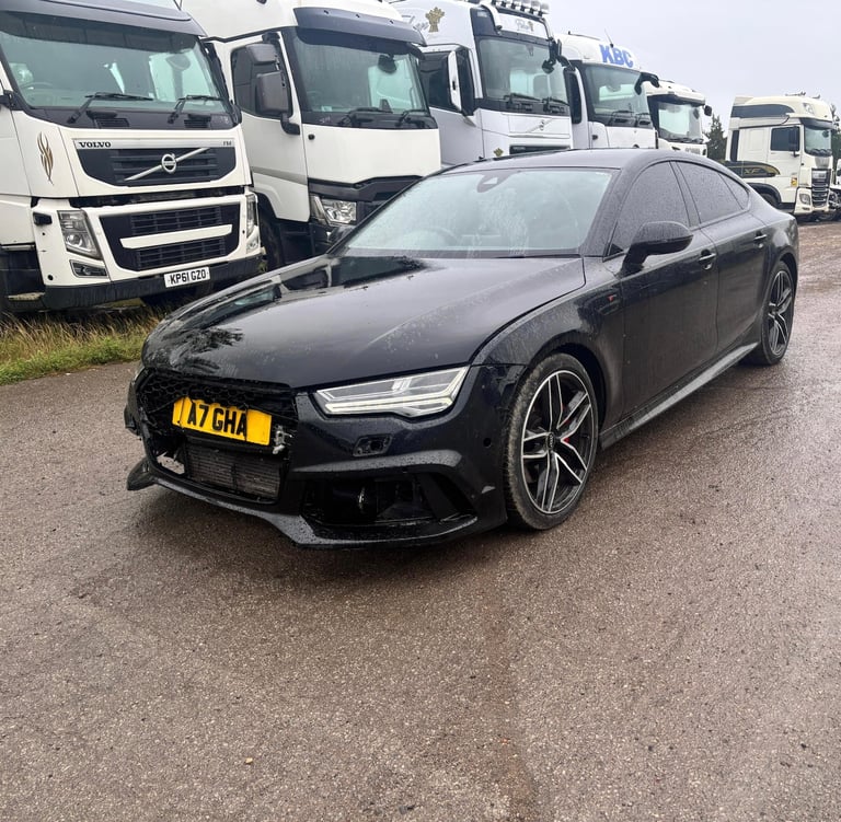 2017 AUDI A7 S LINE BLACK EDITION V6 QUATTRO AUTO S TRONIC DAMAGED SALVAGE 