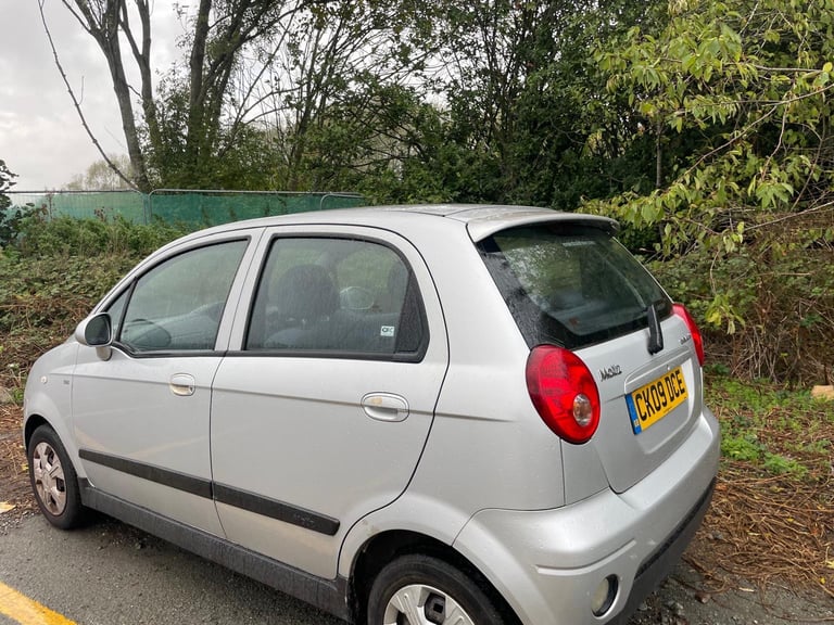 CHEVROLET MATIZ 1.0 SE 09 REG 5 DOOR GENUINE 61843 MOT MAY 28TH 2026 LOW INSURANCE 50+MPG