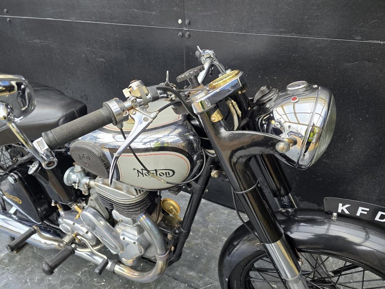 NORTON 500 16H 1950 RARE CLASSIC BIKE HPI CLEAR