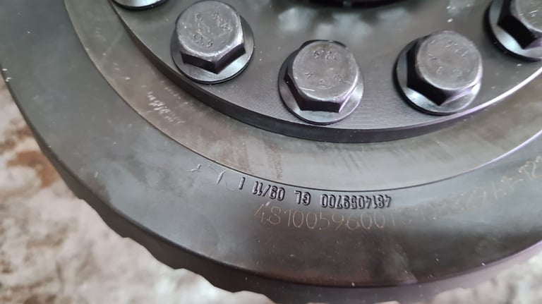 Crown wheel and pinion 9x40 for differential Ferrari California