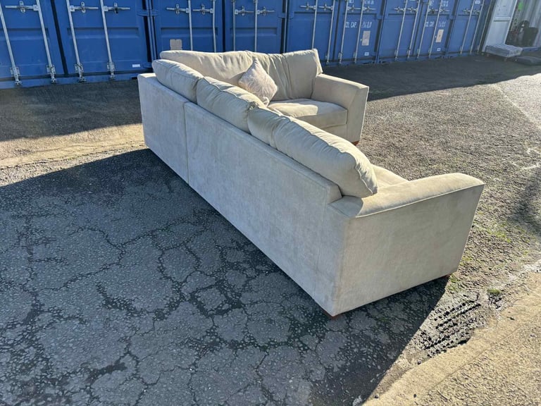 Large beige corner sofa DELIVERY AVAILABLE!
