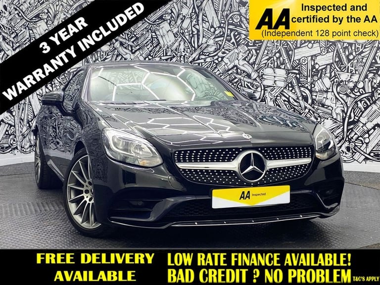 2018 Mercedes-Benz SLC 2.1 SLC250d AMG Line Convertible 2dr Diesel G-Tronic Euro 6 (s/s) (204 ps)...