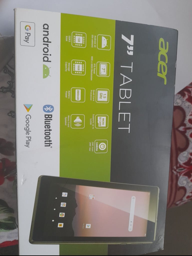 Acer 7 inch tablet 