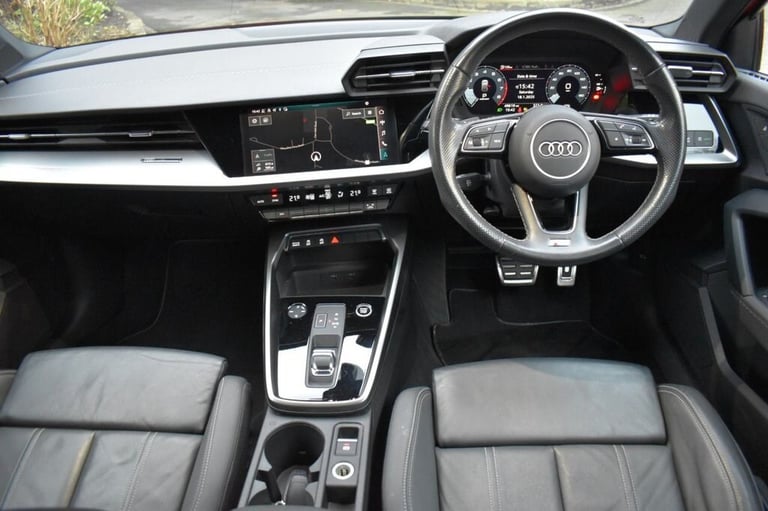 2021 21 AUDI A3 1.0 TFSI 30 S LINE SPORTBACK 5DR PETROL S TRONIC EURO 6 (S/S) (1