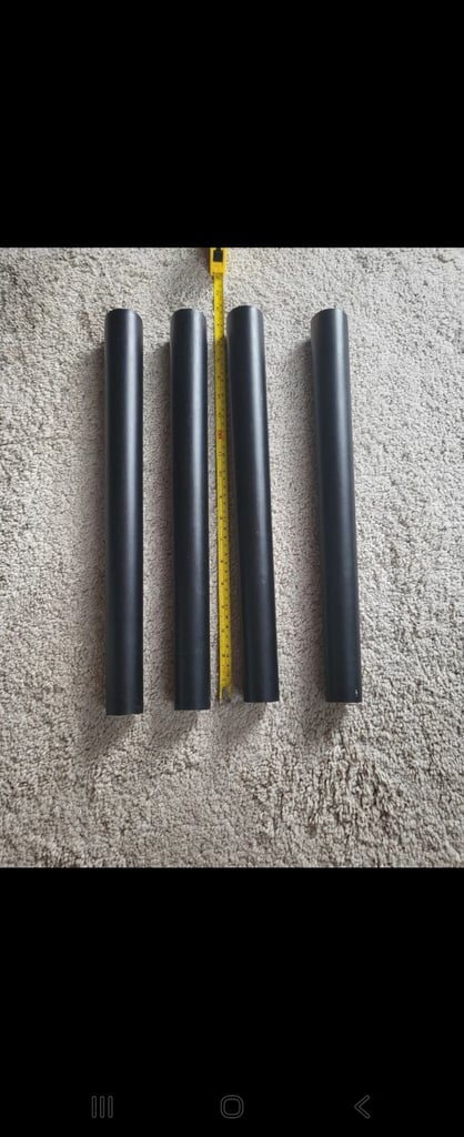 image for 4 x wooden table legs pre owned