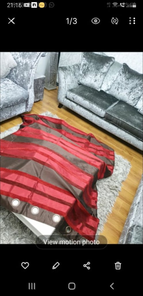 Nexts  66/90:drop  fully lined eyelet curtains 