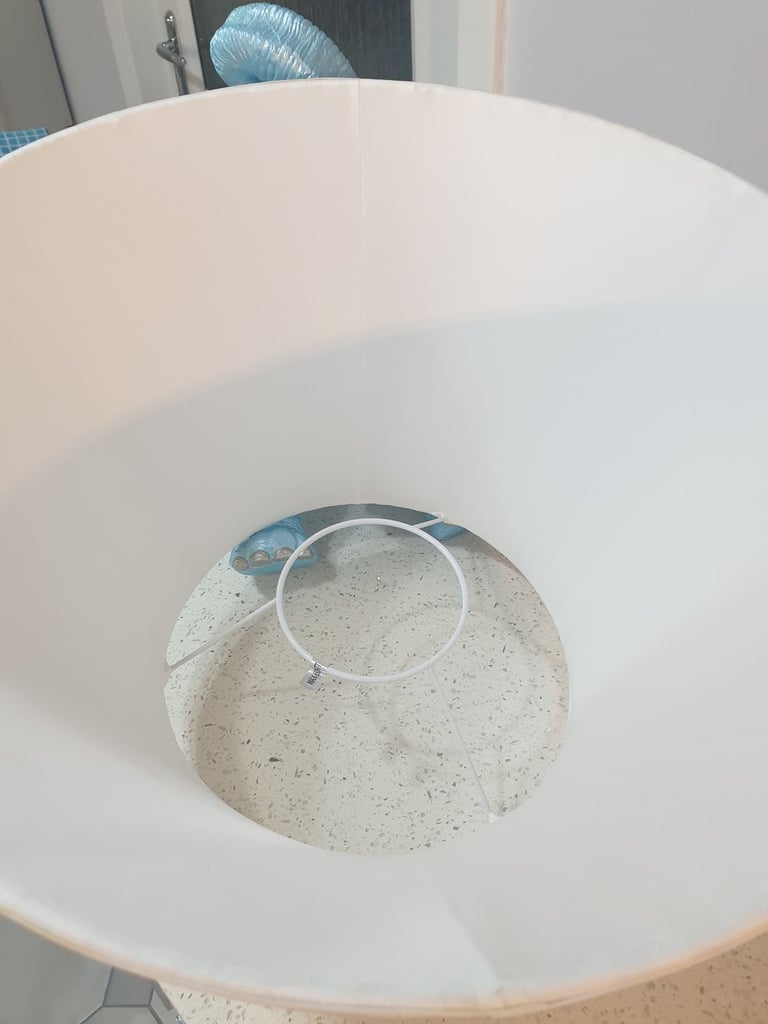 Laura Ashley grand carson ,table lamp with white shade 