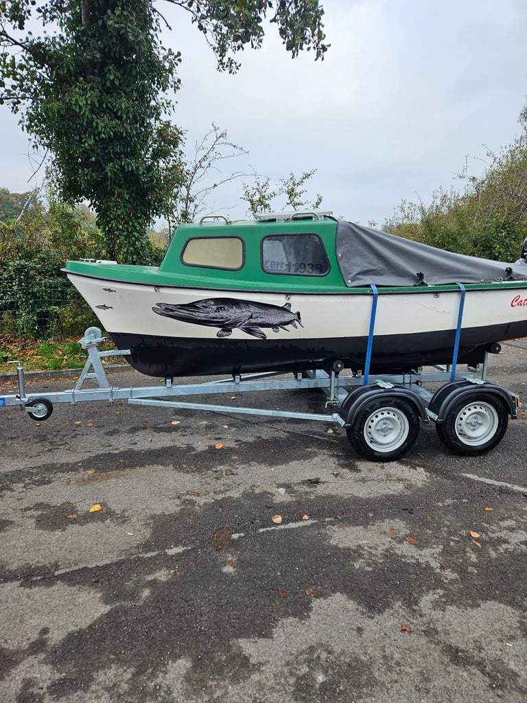 15ft fiberglass boat 