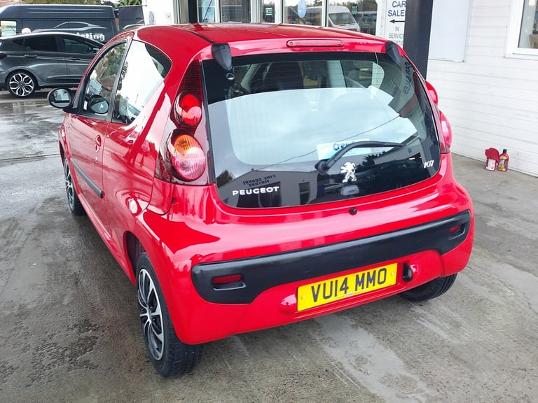 2014 Peugeot 107 1.0 Active 3dr HATCHBACK Petrol Manual