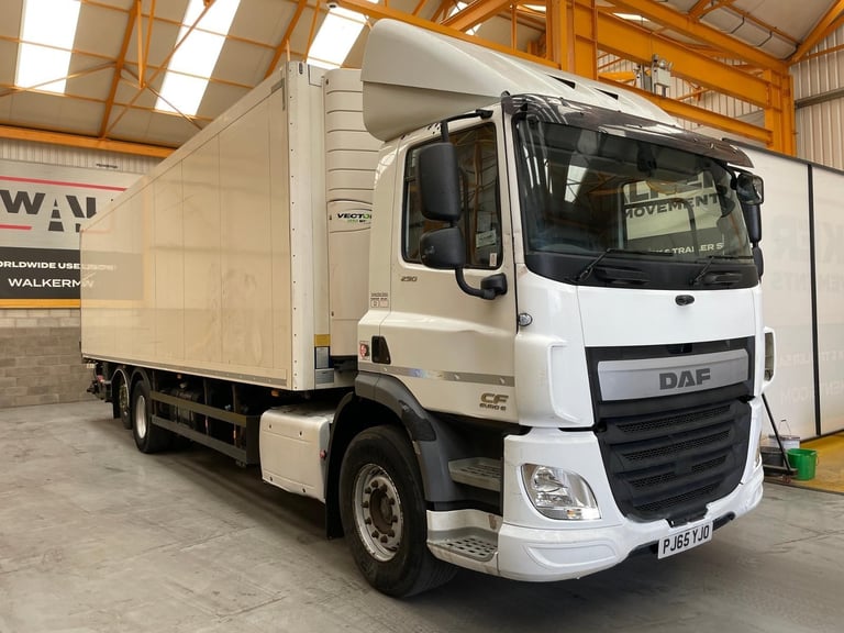 DAF CF290 *EURO 6*, 6X2 26 TONNE INSULATED FRIDGE/FREEZER – 2016 – PJ65 YJO