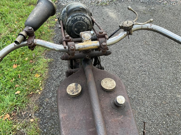 Triumph Model P 1926 unrestored ideal winter project 