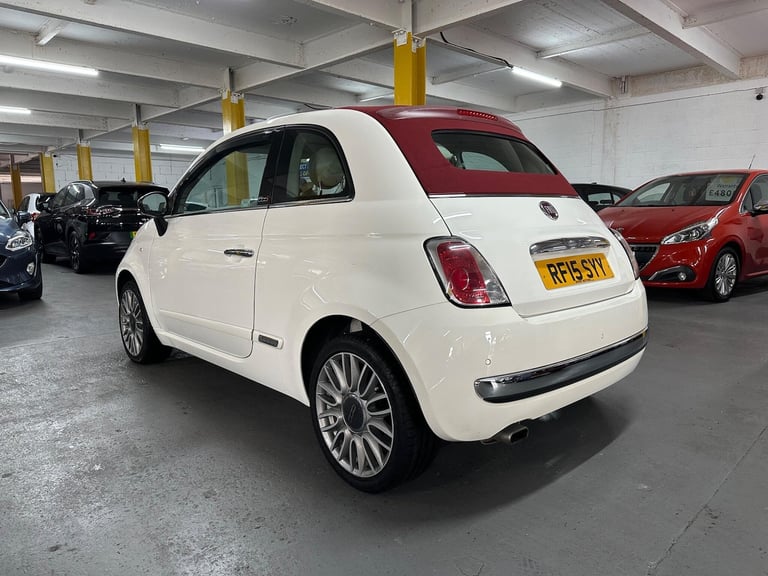 2015 Fiat 500C 1.2 Cult Dualogic Euro 6 (s/s) 2dr CONVERTIBLE Petrol Automatic
