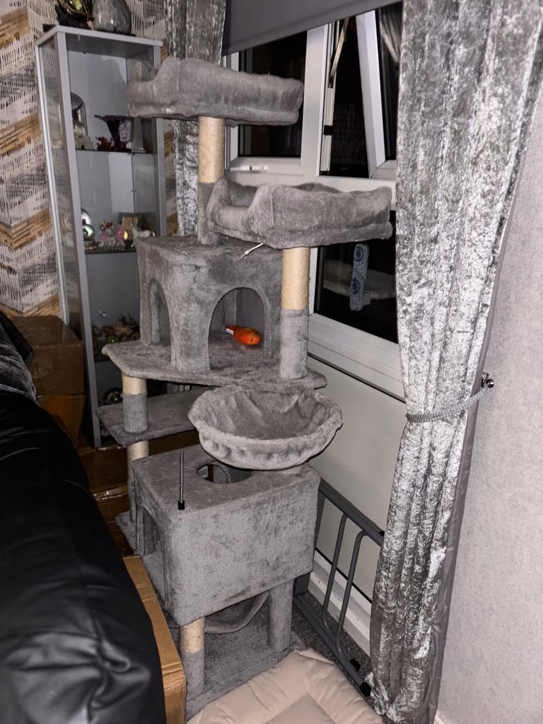 Cat tree multi level 158cm 