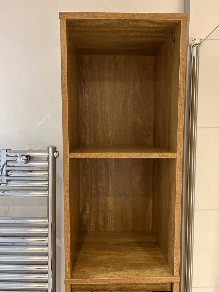 image for PICKUP THIS WEEK Dunelm Humphrey Tall Cabinet / Tallboy as new RRP £149