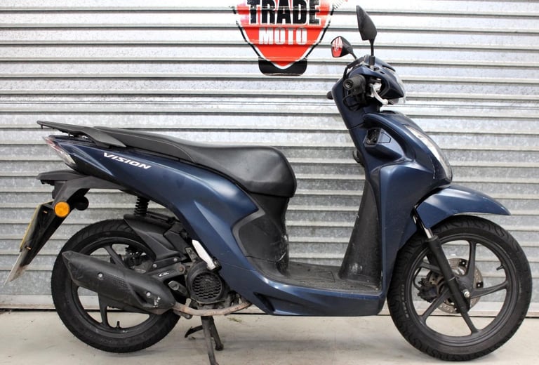2023 23 HONDA NSC 110 VISION GREY TRADE SALE KEYLESS 19K NEW MOT SCOOTER NSC110