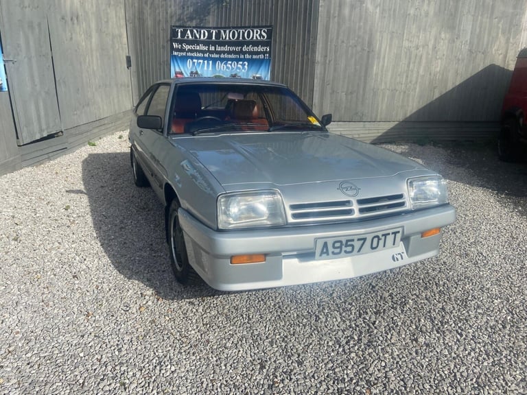 1984 Opel Manta 1.8 Berlinetta Coupe 2dr Petrol Manual (90 bhp) Petrol Manual