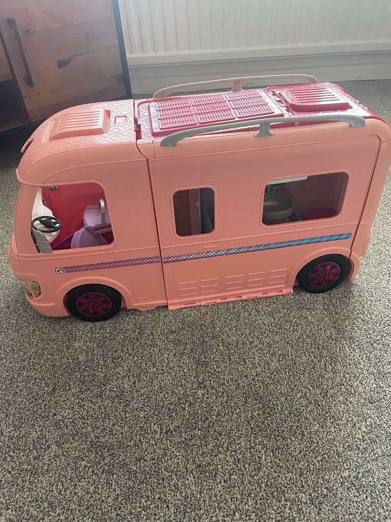 image for Barbie Camper Van and Jeep