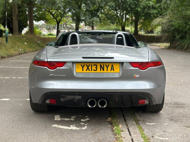 2013 Jaguar F-Type 3.0 Supercharged V6 S 2dr Auto CONVERTIBLE PETROL Automatic