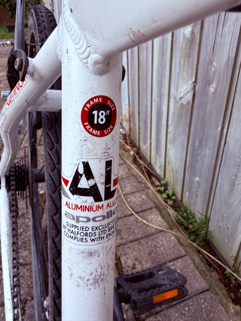 Aluminium road bike 18' frame 