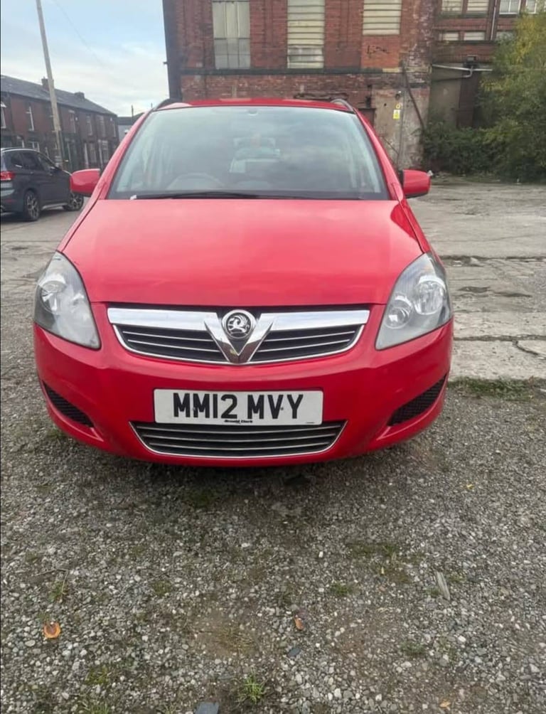 image for Vauxhall, ZAFIRA, MPV, 2012, Manual, 1598 (cc), 5 doors