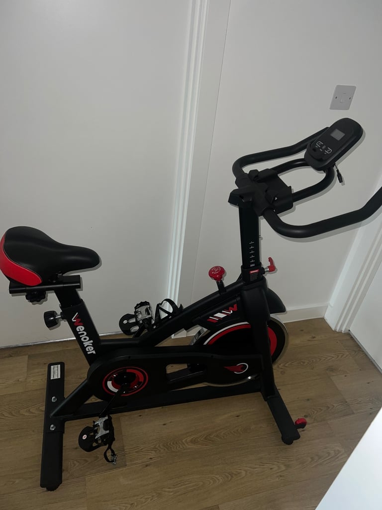 Wenoker Exercise Bike Indoor Cycling, Spin Bike