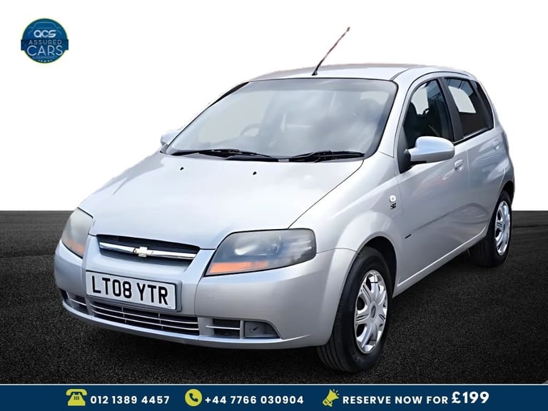 2008 08 CHEVROLET KALOS 1.2 SE 5D 72 BHP