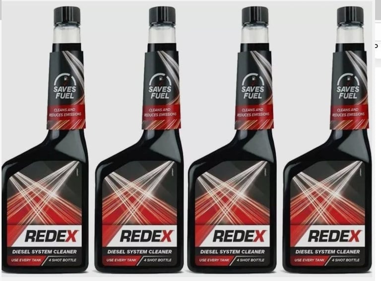 Redex Diesel Fuel System Treatment Cleaner - 4 x 500ml