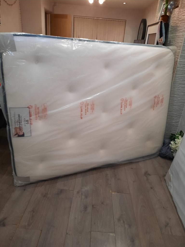 image for Myers double memory orthopaedic mattress never used still packaged can deliver 